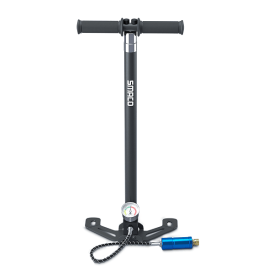 DQT01 Manual high pressure air pump 8mm joint/mouth 30Mpa/4500psi air pump 4-stage high pressure folding 0.5L/1.0L diving cylinder air filling equipme